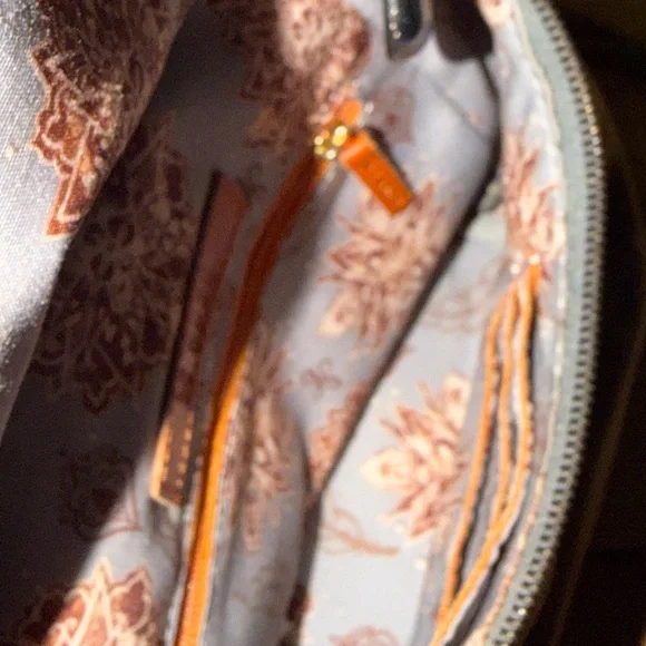 HOBO Taupe Leather Crossbody Bag - Picture 4 of 4